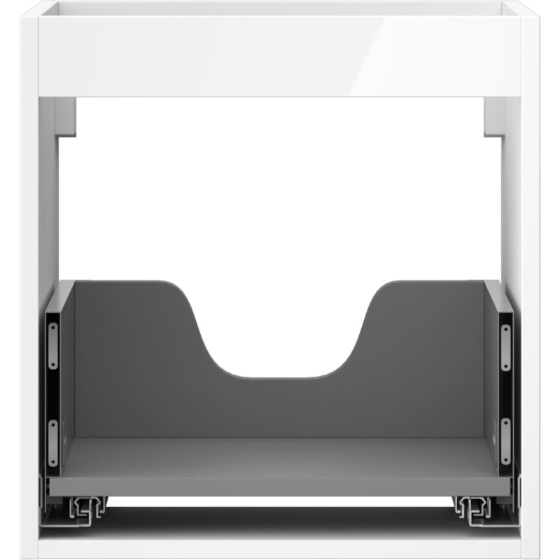 Mexen Box-A corp dulap pentru lavoar 45 cm, 1 sertar, alb lucios - 91AX0-0450-470-1-00