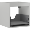 Corp pentru dulap de sub lavoar Mexen Box-A 45 cm, 1 sertar, gri mat - 91AX0-0450-470-1-62
