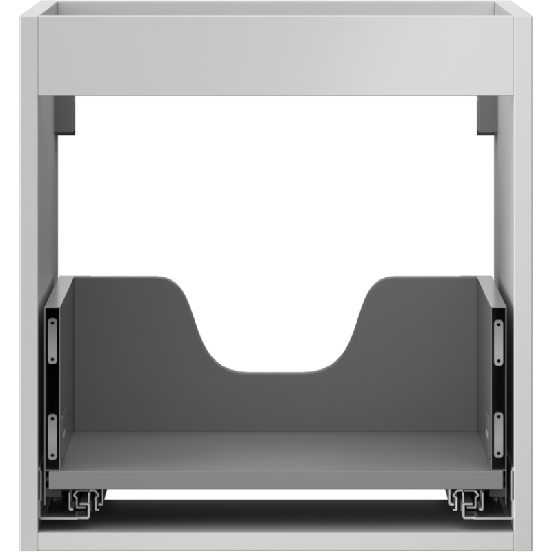 Mexen Box-A corp dulap pentru lavoar 45 cm, 1 sertar, gri mat - 91AX0-0450-470-1-62