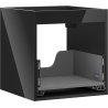 Mexen Box-A carcasă pentru dulap sub lavoar 45 cm, 1 sertar, negru lucios - 91AX0-0450-470-1-70