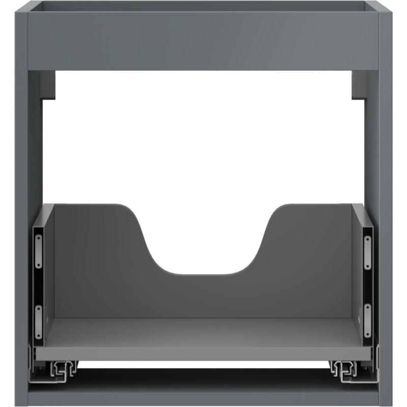 Mexen Box-A corp suspendat pentru lavoar 45 cm, 1 sertar, grafit mat - 91AX0-0450-470-1-66
