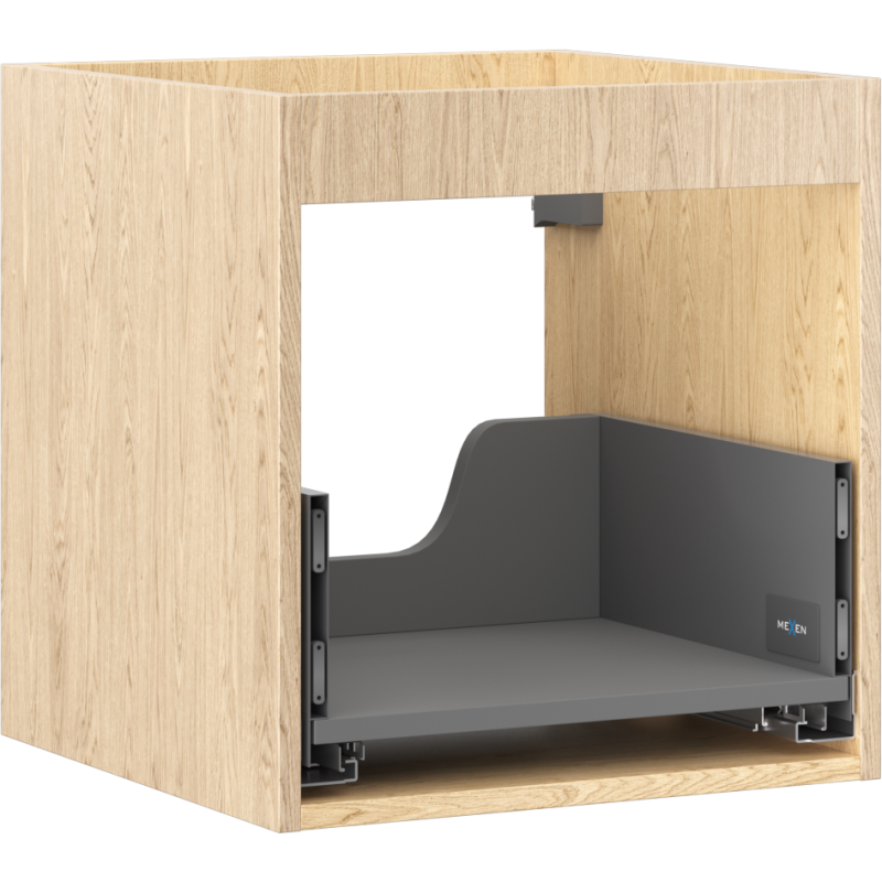 Mexen Box-A corp dulap pentru lavoar 45 cm, 1 sertar, stejar - 91AX0-0450-470-1-81
