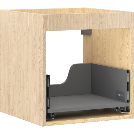 Mexen Box-A corp dulap pentru lavoar 45 cm, 1 sertar, stejar - 91AX0-0450-470-1-81