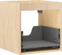 Mexen Box-A corp dulap pentru lavoar 45 cm, 1 sertar, stejar - 91AX0-0450-470-1-81