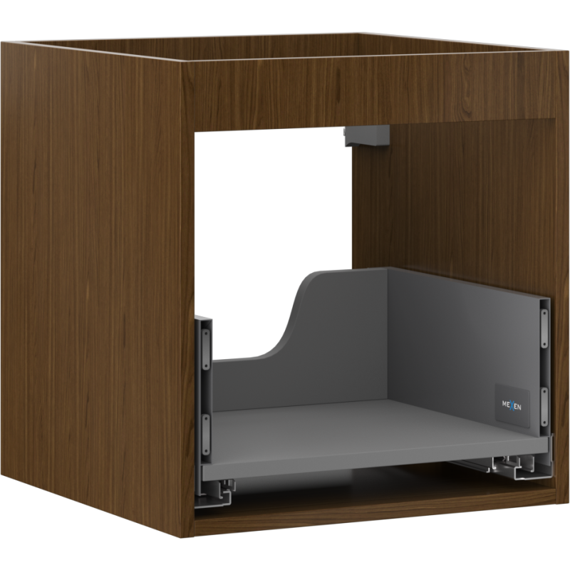 Mexen Box-A mosdószekrény test 45 cm, 1 fiók, dió - 91AX0-0450-470-1-86