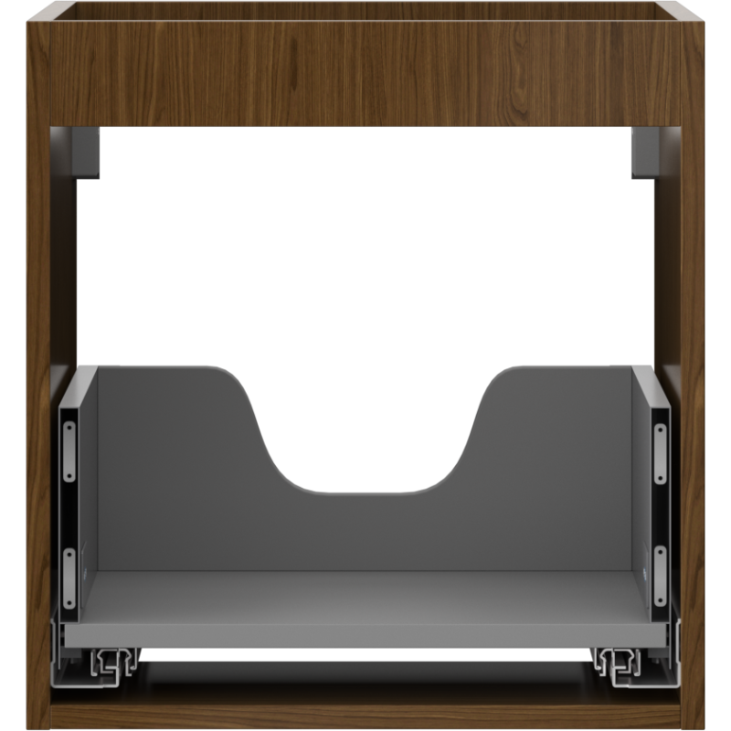 Mexen Box-A corp dulap sub chiuvetă 45 cm, 1 sertar, nuc - 91AX0-0450-470-1-86