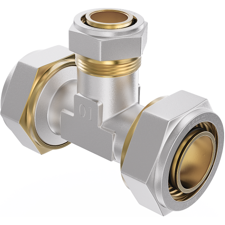 Mexen PEX-S redukáló csavarozható T-idom PEX 20 x 16 x 20 - W97231-201620-00