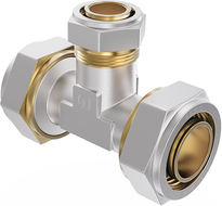 Mexen PEX-S redukáló csavarozható T-idom PEX 20 x 16 x 20 - W97231-201620-00