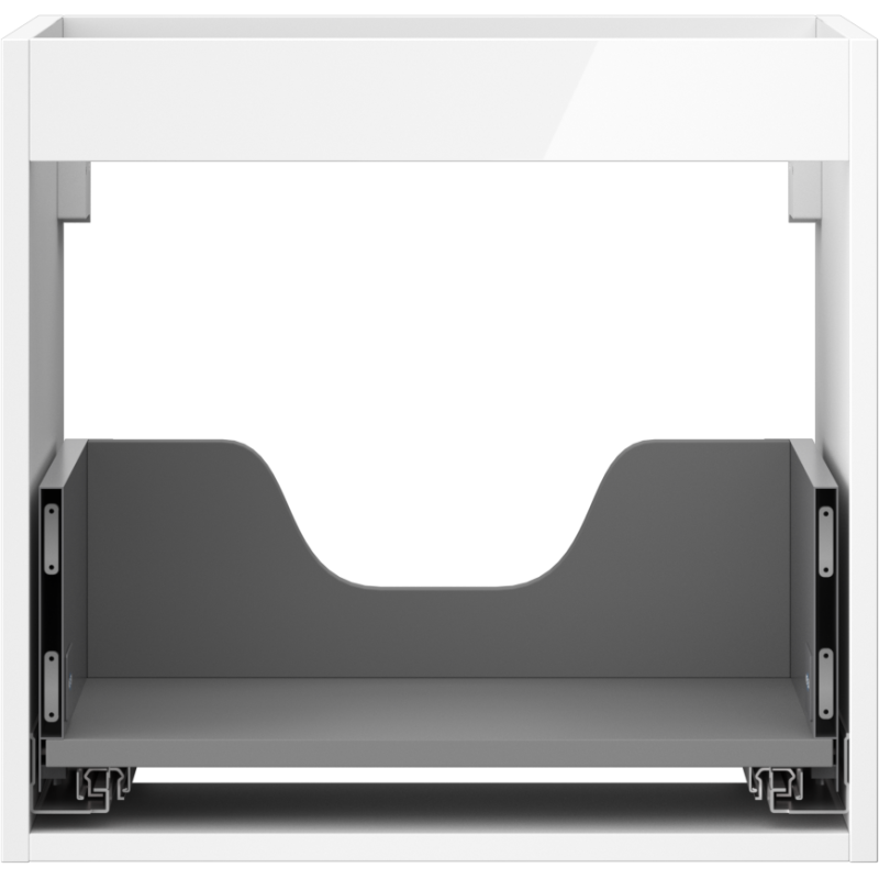 Mexen Box-A mosdószekrény korpus 50 cm, 1 fiók, fehér fényes - 91AX0-0500-470-1-00