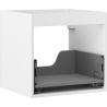 Mexen Box-A corp bază dulap sub chiuvetă 50 cm, 1 sertar, alb mat - 91AX0-0500-470-1-01