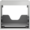 Mexen Box-A corp dulap sub chiuvetă 50 cm, 1 sertar, gri mat - 91AX0-0500-470-1-62