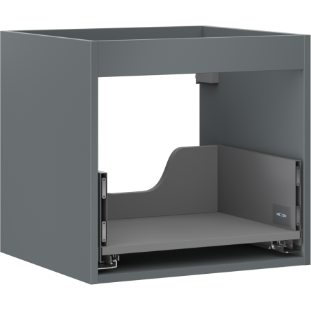 Mexen Box-A mosdószekrény korpus 50 cm, 1 fiók, matt grafit - 91AX0-0500-470-1-66