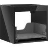 Mexen Box-A corp dulap sub lavoar 50 cm, 1 sertar, negru lucios - 91AX0-0500-470-1-70