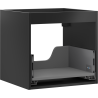 Corpul dulapului Mexen Box-A sub lavoar 50 cm, 1 sertar, negru mat - 91AX0-0500-470-1-71