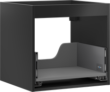 Corpul dulapului Mexen Box-A sub lavoar 50 cm, 1 sertar, negru mat - 91AX0-0500-470-1-71