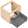 Mexen Box-A corp dulap sub chiuvetă 50 cm, 1 sertar, stejar - 91AX0-0500-470-1-81