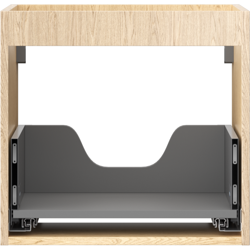 Mexen Box-A corp dulap sub chiuvetă 50 cm, 1 sertar, stejar - 91AX0-0500-470-1-81