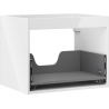 Mexen Box-A cadru dulap lavoar 60 cm, 1 sertar, alb lucios - 91AX0-0600-470-1-00