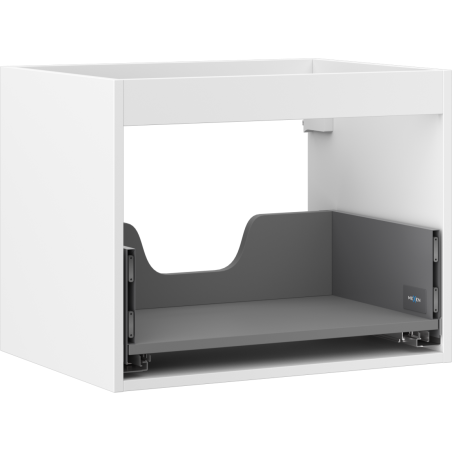 Mexen Box-A corp bază pentru dulap 60 cm, 1 sertar, alb mat - 91AX0-0600-470-1-01