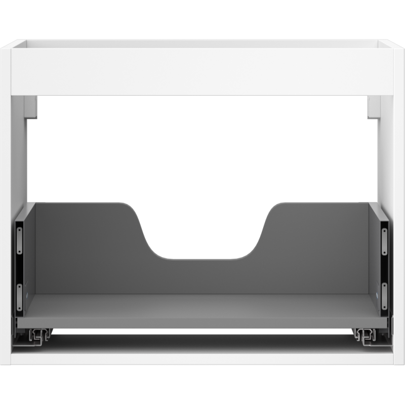 Mexen Box-A corp bază pentru dulap 60 cm, 1 sertar, alb mat - 91AX0-0600-470-1-01