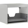 Mexen Box-A corp dulap de lavoar 60 cm, 1 sertar, gri mat - 91AX0-0600-470-1-62
