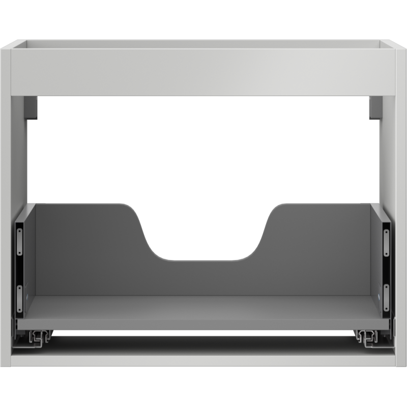 Mexen Box-A corp dulap de lavoar 60 cm, 1 sertar, gri mat - 91AX0-0600-470-1-62