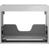 Mexen Box-A corp dulap de baie sub chiuvetă 60 cm, 1 sertar, gri mat - 91AX0-0600-470-1-62