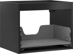Mexen Box-A corp dulap sub chiuvetă 60 cm, 1 sertar, negru mat - 91AX0-0600-470-1-71