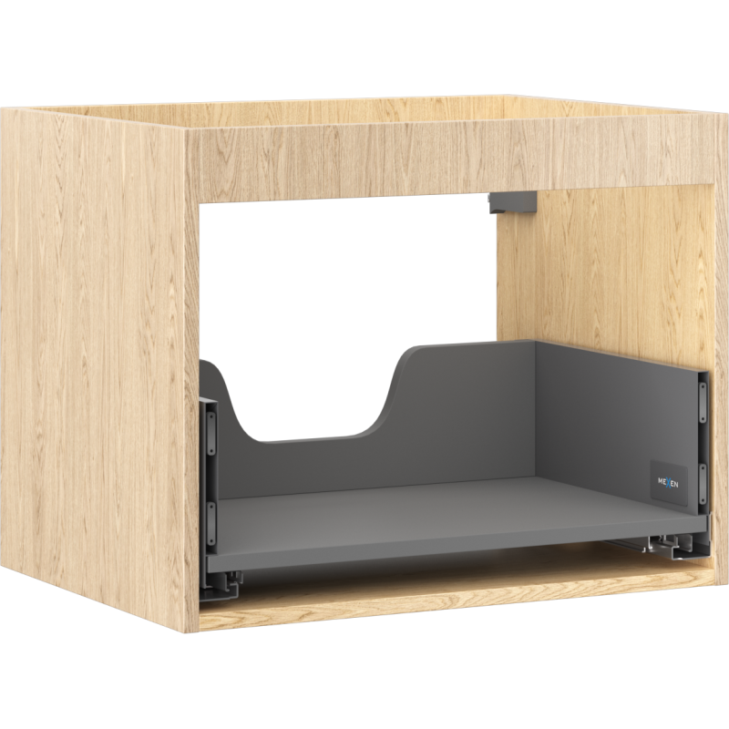 Mexen Box-A corp dulap sub chiuvetă 60 cm, 1 sertar, stejar - 91AX0-0600-470-1-81