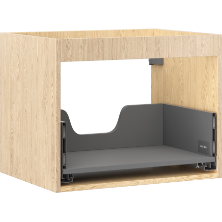Mexen Box-A corp pentru dulap sub chiuvetă 60 cm, 1 sertar, stejar - 91AX0-0600-470-1-81