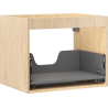 Mexen Box-A corp pentru dulap sub chiuvetă 60 cm, 1 sertar, stejar - 91AX0-0600-470-1-81