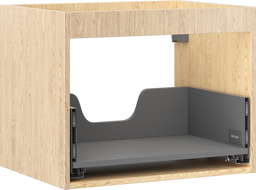 Mexen Box-A corp pentru dulap sub chiuvetă 60 cm, 1 sertar, stejar - 91AX0-0600-470-1-81