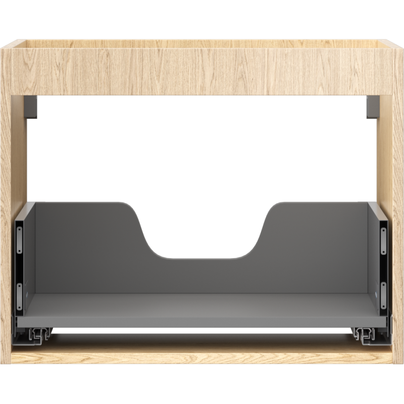 Mexen Box-A corp dulap sub chiuvetă 60 cm, 1 sertar, stejar - 91AX0-0600-470-1-81