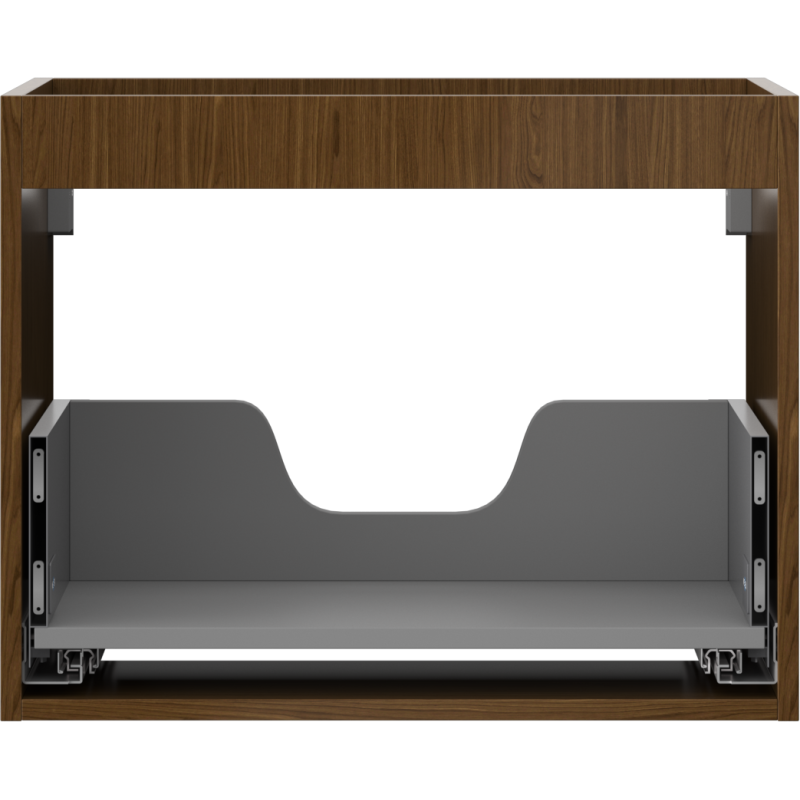 Mexen Box-A corp dulap sub chiuvetă 60 cm, 1 sertar, nuc - 91AX0-0600-470-1-86