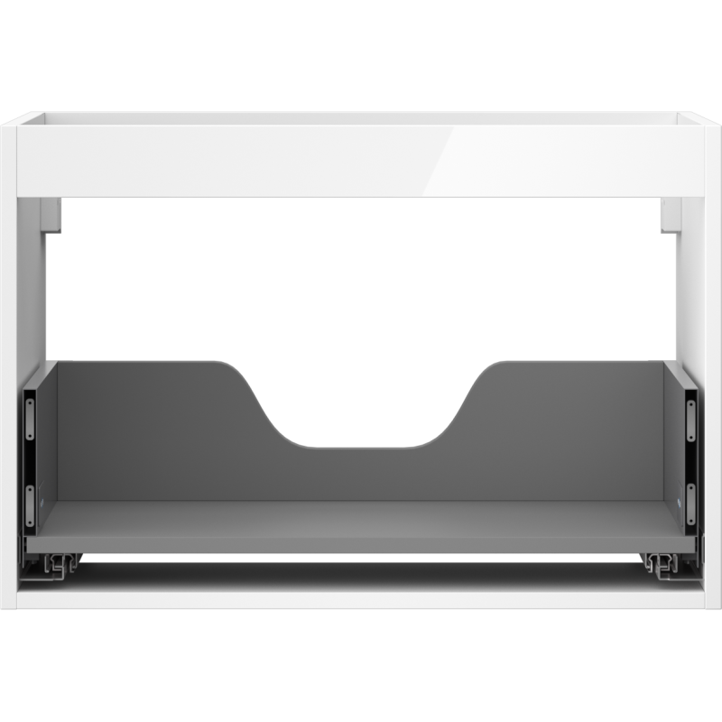 Mexen Box-A mosdó alatti szekrény korpusz 70 cm, 1 fiók, fényes fehér - 91AX0-0700-470-1-00