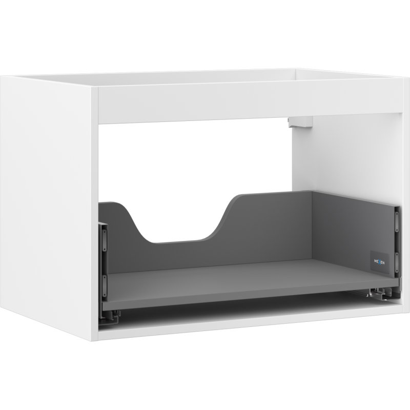 Mexen Box-A corp dulap lavoar 70 cm, 1 sertar, alb mat - 91AX0-0700-470-1-01