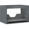 Mexen Box-A corp dulap sub chiuvetă 70 cm, 1 sertar, grafit mat - 91AX0-0700-470-1-66