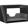 Mexen Box-A corp dulap suspendat 70 cm, 1 sertar, negru lucios - 91AX0-0700-470-1-70