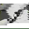 Mexen Stone+ Cădiță de duș compozit dreptunghiulară 200 x 100 cm, Antracit - 44711020