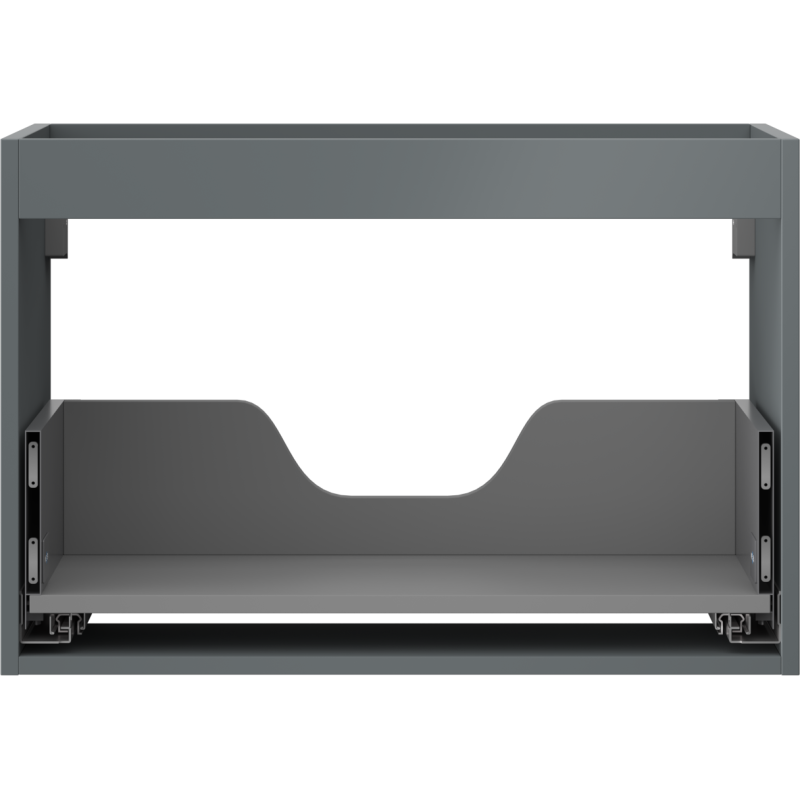 Mexen Box-A corp dulap sub chiuvetă 70 cm, 1 sertar, grafit mat - 91AX0-0700-470-1-66