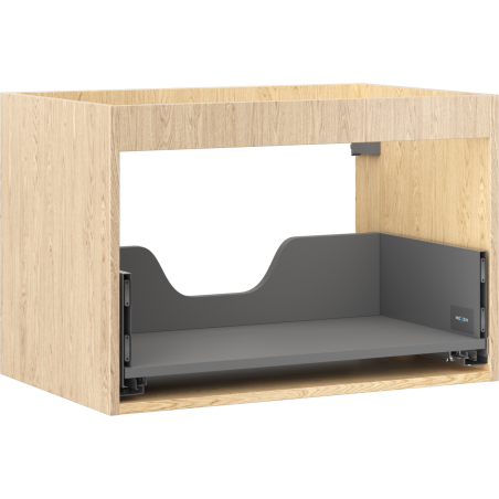 Mexen Box-A mosdószekrény korpus 70 cm, 1 fiók, tölgy - 91AX0-0700-470-1-81