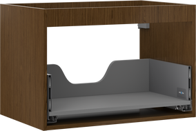 Mexen Box-A corp dulap de lavoar 70 cm, 1 sertar, nuc - 91AX0-0700-470-1-86