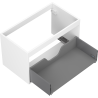 Mexen Box-A corp de dulap sub lavoar 80 cm, 1 sertar, alb mat - 91AX0-0800-470-1-01
