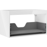 Mexen Box-A corp dulap lavoar 80 cm, 1 sertar, alb lucios - 91AX0-0800-470-1-00