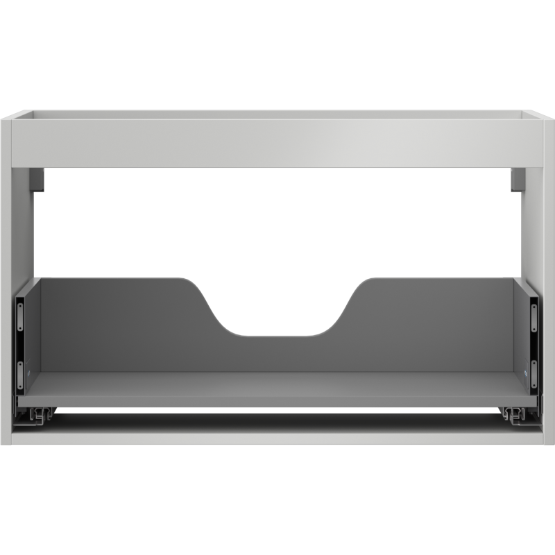 Mexen Box-A corp dulap sub chiuvetă 80 cm, 1 sertar, gri mat - 91AX0-0800-470-1-62