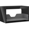 Corp de bază Mexen Box-A pentru dulap de lavoar 80 cm, 1 sertar, negru lucios - 91AX0-0800-470-1-70