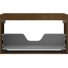 Mexen Box-A mosdószekrénytest 80 cm, 1 fiók, dió - 91AX0-0800-470-1-86