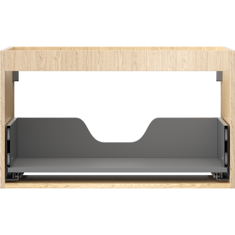 Mexen Box-A corp dulap sub chiuvetă 80 cm, 1 sertar, stejar - 91AX0-0800-470-1-81