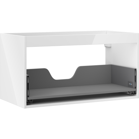 Mexen Box-A corp dulap sub chiuvetă 90 cm, 1 sertar, alb lucios - 91AX0-0900-470-1-00