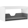 Mexen Box-A mosdószekrény korpus 90 cm, 1 fiók, matt fehér - 91AX0-0900-470-1-01